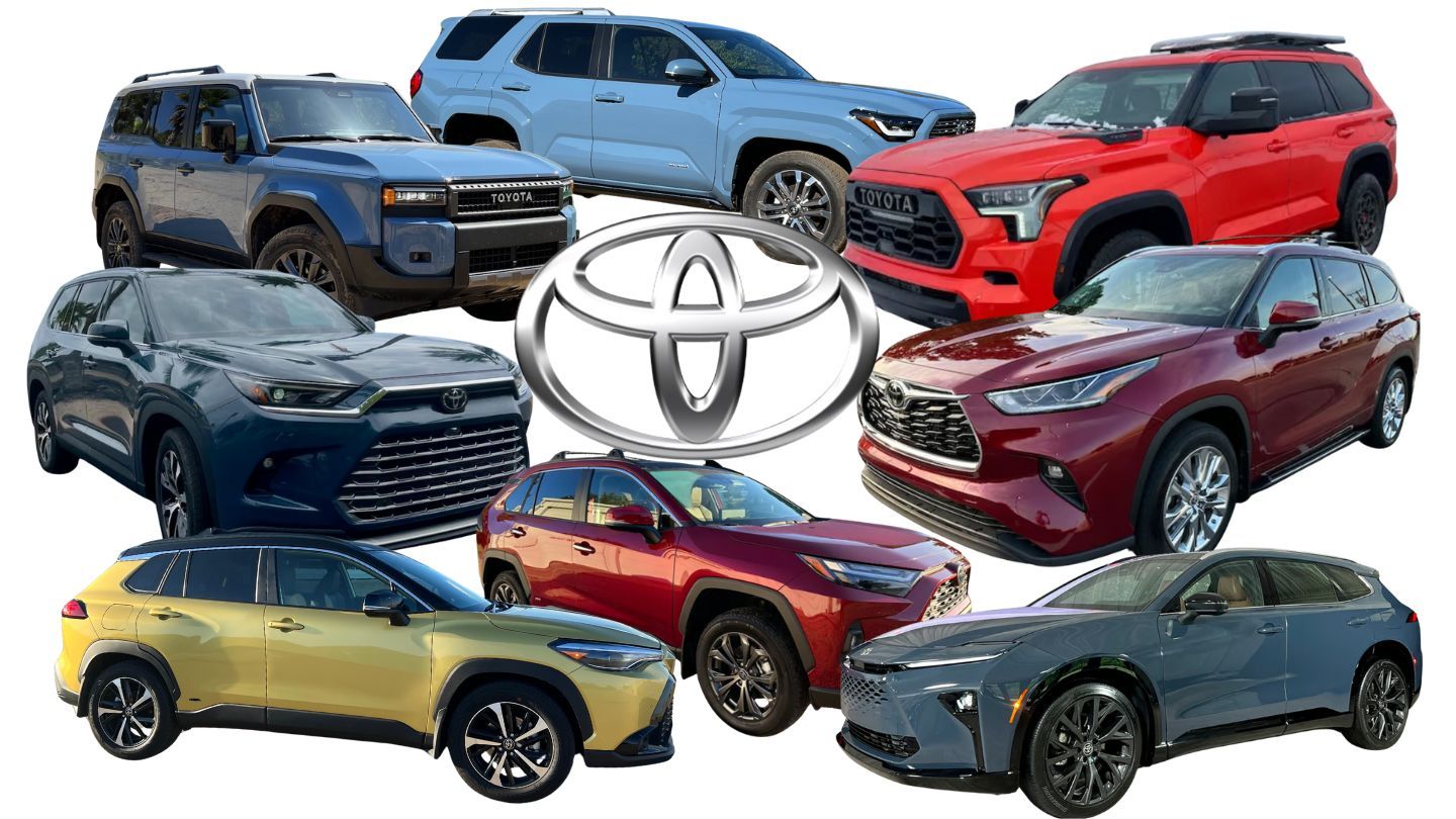 Toyota SUV lineup