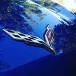 The Corvette Hood Emblem. Photo: Erica Mueller