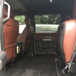 Rear Seats Up In The F-150