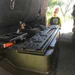 2018 Nissan Titan XD Pro4X King Cab - The Adventurer's Truck 25 Storage Bins Under The Seats Hold The Jack And Any Tools You Might Need!