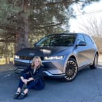 Me With The First Ever Hyundai Ioniq 5 Electric Car. Our Model Is The Top Of The Line Limited With All Wheel Drive, 256 Miles Of Range And 320 Horsepower