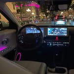 The Interior Of The Ioniq 5 At Night Really Shows Off The Ambient Lighting