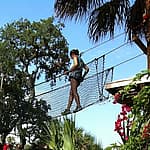 A Girls Guide To Cars | A Zip Line Tour Over Alligators In St. Augustine - Cameron Reiss Zipline 1 Copy
