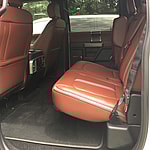Rear Seat In The 2018 F-150
