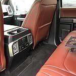 Console In The Rear Seat Of The F-150