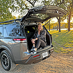The Trunk Space In The 2024 Nissan Pathfinder.