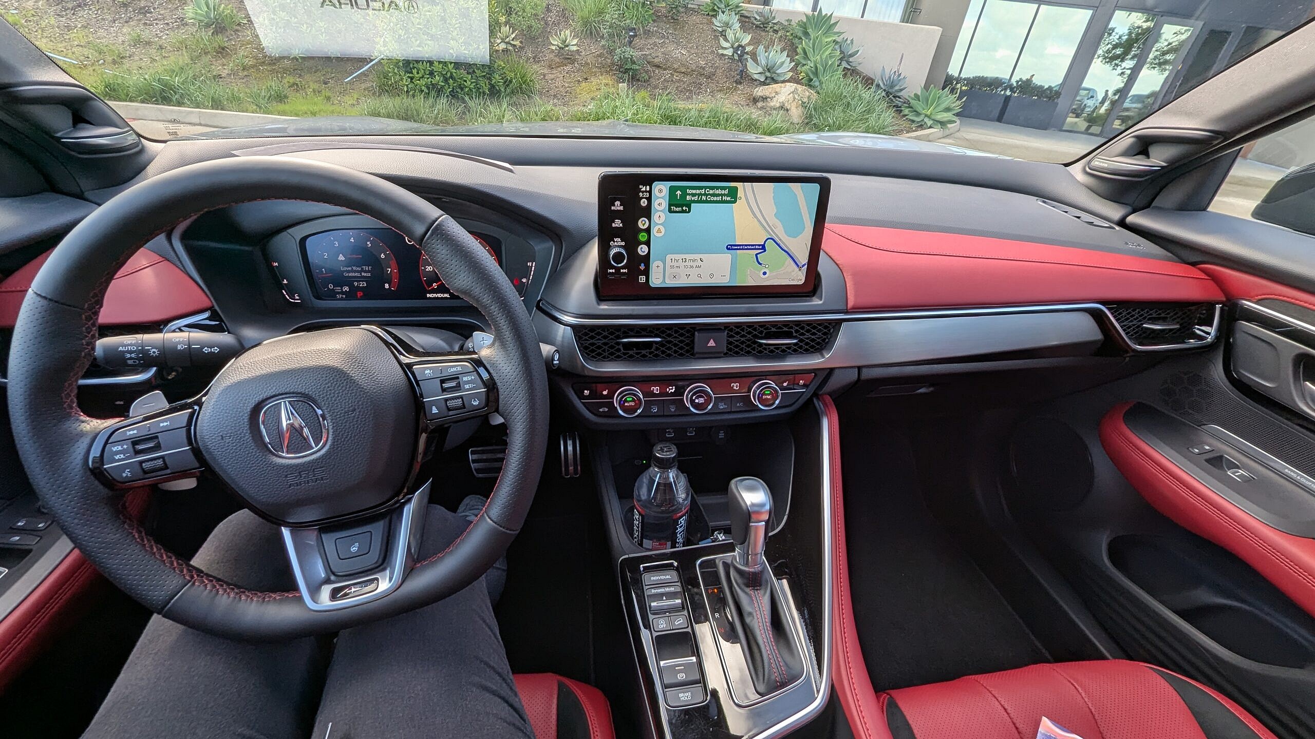 The Driver-Oriented Interior Of The 2025 Acura Adx A Spec