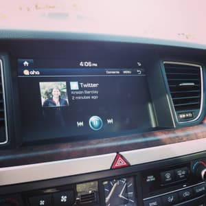 2015 Hyundai Genesis Infotainment System
