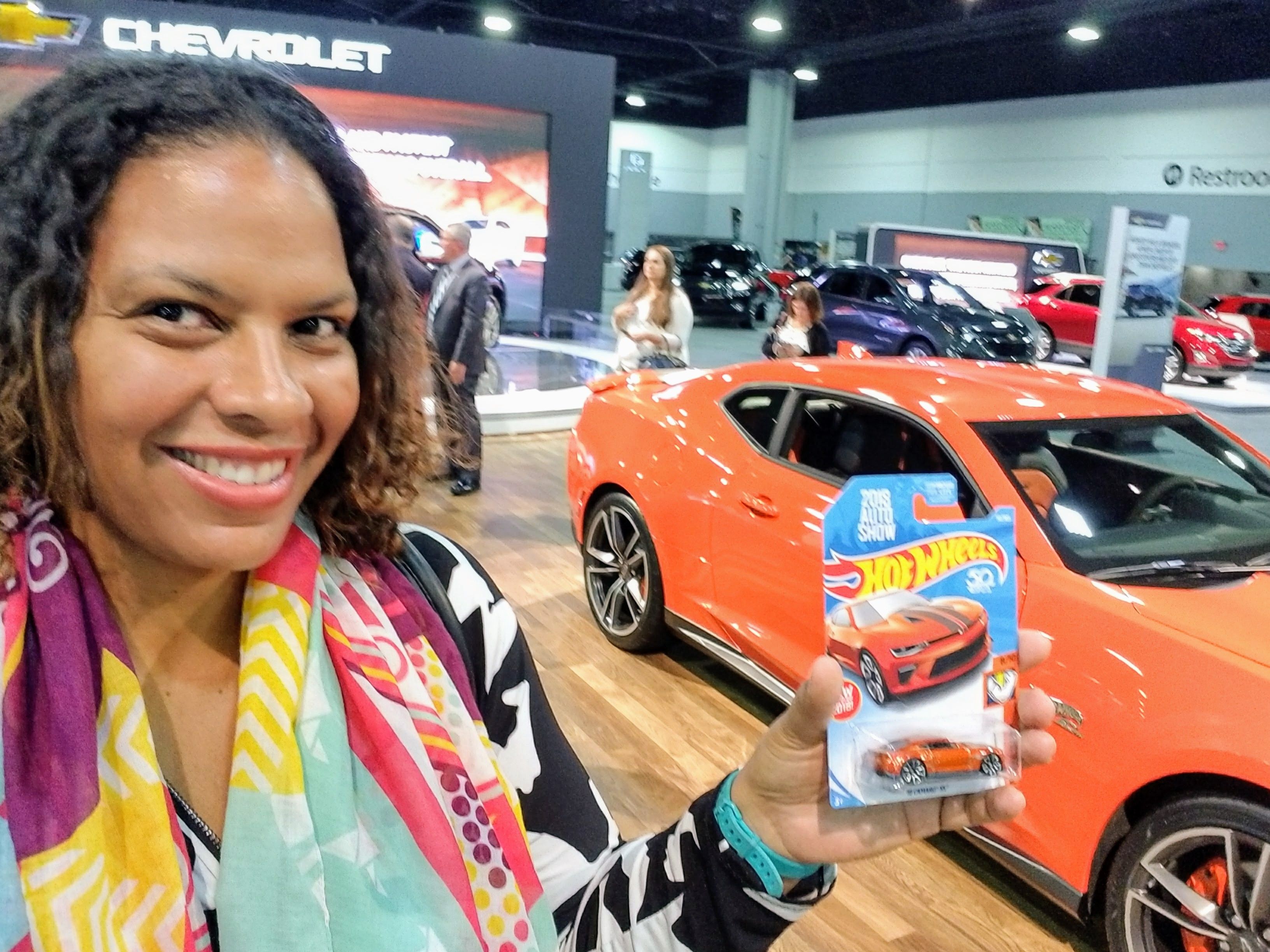 The Bright Orange Chevrolet Camero Is Sure To Be A Big Draw At The 2018 Atlanta Auto Show.
