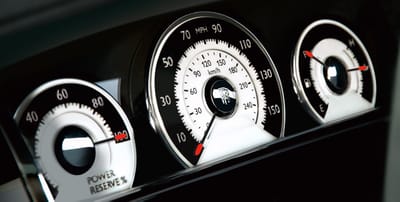 The Need For Speed Is Built Into The 2014 Rolls-Racye Wraith—A 624 Bhp Twin Turbo V12 With A 0-60 Time Of 4.4 Seconds.