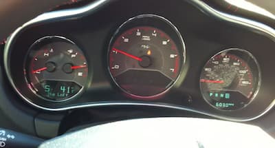 Avenger Instrument Panel