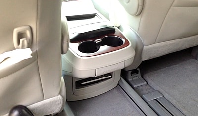 Center Row Seats Offer Lots Of Legroom And The Console, Which Slides Back To Accommodate Center Row Passengers, Features A Household Plug And A/V Ports.