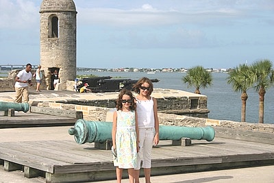 A Girls Guide To Cars | St. Augustine, Florida: Swashbucklers, Conquistadors And Civil Rights Trailblazers - Castillo Girls2 Copy