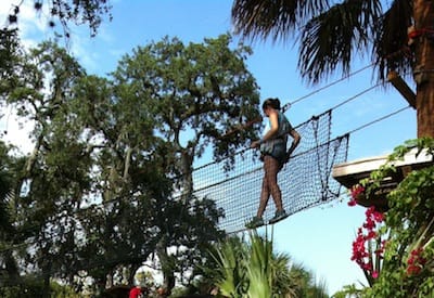 A Girls Guide To Cars | A Zip Line Tour Over Alligators In St. Augustine - Cameron Reiss Zipline 1 Copy