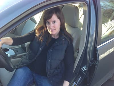 Fadra Nally In A Car Coat