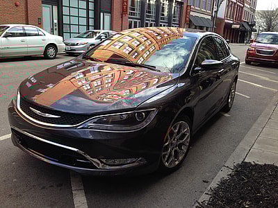 The Chrysler 200 Looks Pretty On The Streets Of Louisville.