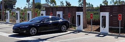 Tesla Super Charger Station