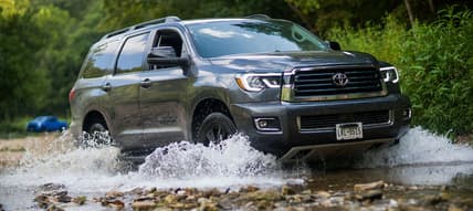 2019 Toyota Sequoia Trd Pro Off-Roading
