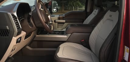 2019 Ford F-450 Interior
