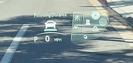 2023 Lexus Rx Head Up Display. May The 4Th Be With You On Star Wars Day. Photo: Scotty Reiss
