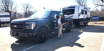 We Are Ready To Tow Like A Pro At The Ford Towing Bootcamp