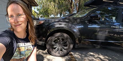 My Subaru Forester Wearing The Continental Surecontact Aw Tire