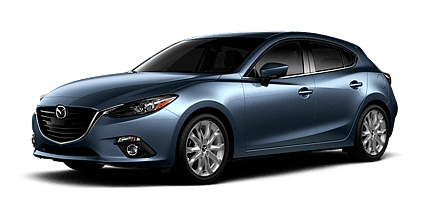 2015 Mazda3 In Blue Reflex Mica