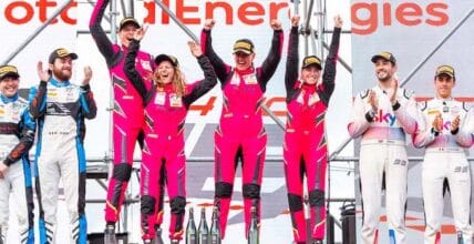 The Women Of Iron Lynx Celebrate A Record-Breaking Victory At The 24 Hours Of Spa