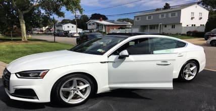 A Girls Guide To Cars | Audi A5 Sportback: Perfect Small Luxury Car For Stylish Working Moms - Audi A5 Sportback Driver Side Front 1