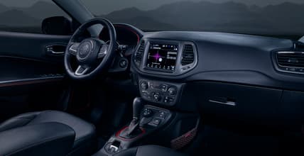 A Girls Guide To Cars | New Automotive Safety Systems Will Soon Be Able To Communicate With Traffic Lights, Bridges And Toll Roads, Thanks To Harman - Jeep Compass Dash
