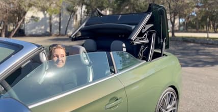 The Automatic Convertible Top Tucks Into The Trunk Space
