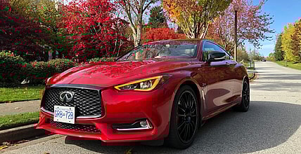 Infiniti Q60 Red Sport