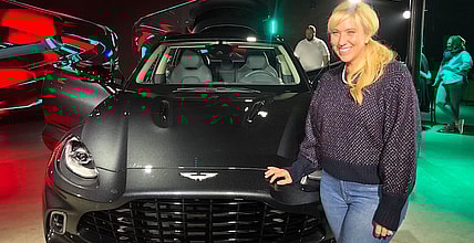 Laura Schwab Aston Martin Dbx