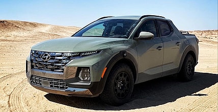 A Girls Guide To Cars | A Test Of The Best: The Vehicles Of The 2022 Rebelle Rally - Hyundai Santa Cruz In The Rebelle Rally. Photo Rebelle Rally 1