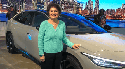 Evelyn Kanter With The Vw Id.7