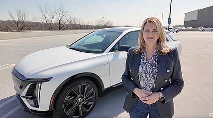 How the 2025 Cadillac Lyriq Defines Cadillac’s Future -- And What Makes This SUV So Luxe 5 Me With The Cadillac Lyriq