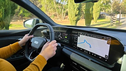 Driving The 2025 Audi Q6 E-Tron