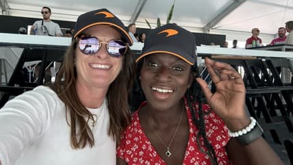 My First F1 Race Was In Miami, And I Ran Into Some Familiar Faces!