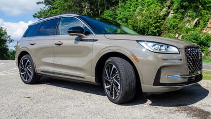 The 2025 Lincoln Corsair PHEV May Be Small in Stature, But It's Grand in Luxury 3 The Front Quarter Of The 2025 Lincoln Corsair Phev