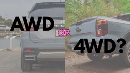 A Photo Depicting An Awd Or 4Wd Car