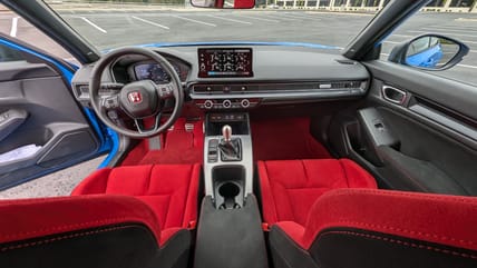 Interior Of The Honda Civic Type R