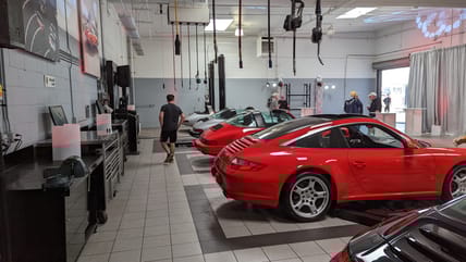 The Service Department Of Porsche Of Monterey