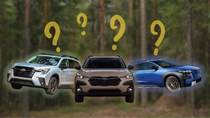 Don't Worry, Subie Newbie - We'll Help You Pick The Right Subaru For Your Next Adventure 1 Subaru Suvs With Question Marks Over Them