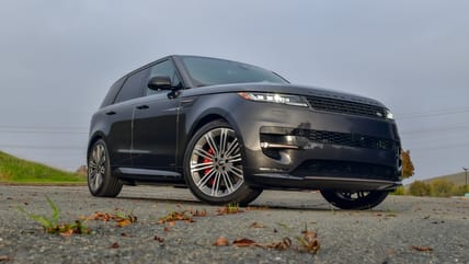 The Front Quarter Of A 2025 Range Rover Sport Autobiography Phev