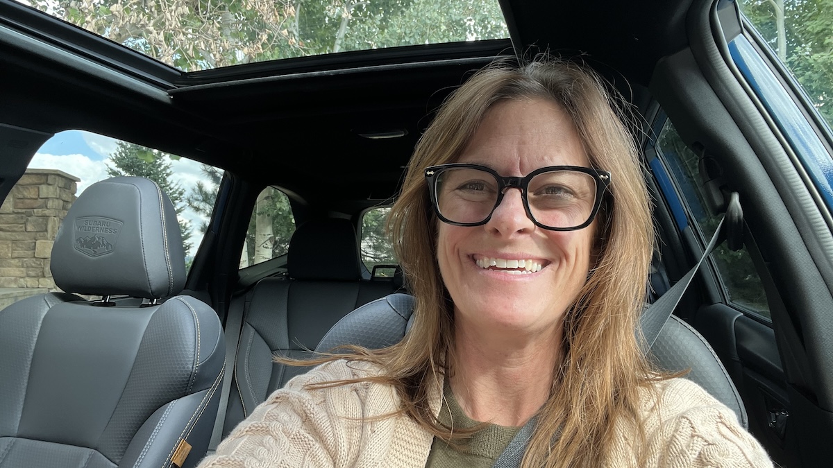 Me And The 2024 Subaru Foester Wilderness. Photo: Sara Lacey