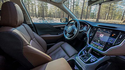 The Interior Design Of A 2024 Subaru Outback Touring Xt