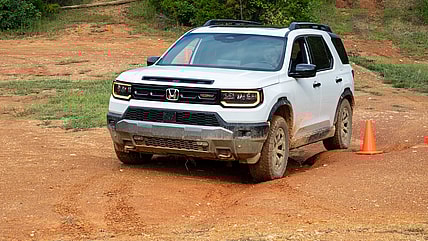 The Front Face Of The 2026 Honda Passport