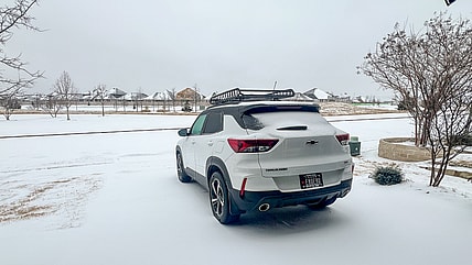 My Chevy Trailblazer Braving The Cold With All-Season Tires. I Wish It Was Equipped With Winter Tires