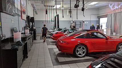 The Service Department Of Porsche Of Monterey