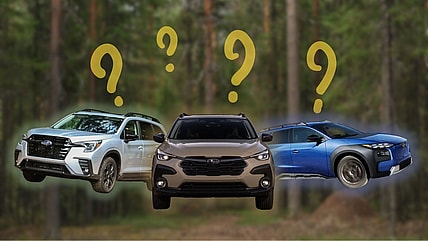 Subaru Suvs With Question Marks Over Them